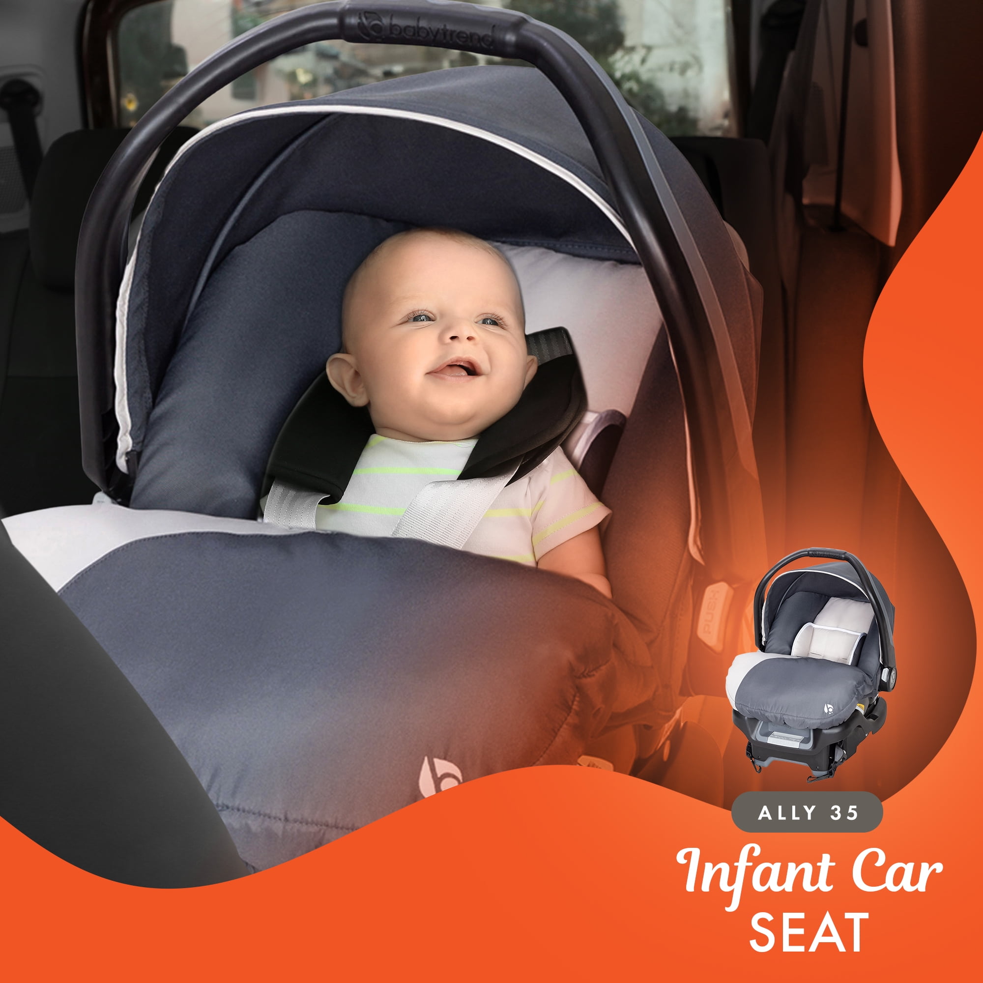 Baby Trend Sit N Stand Travel Double Baby Stroller and Car Seat Combo, Magnolia