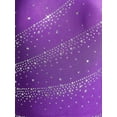 thumbnail image 7 of Aislor Women Lyrical Dance Rhinestone Sleeveless Contemporary Dancewear Mesh Split Long Dress Purple S, 7 of 7