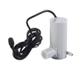 thumbnail image 1 of Bomba de estanque impermeable de 12 V CC para fuentes de agua y riego, profundidad máxima de 9 m, caudal de 500 l/h, 1 of 8