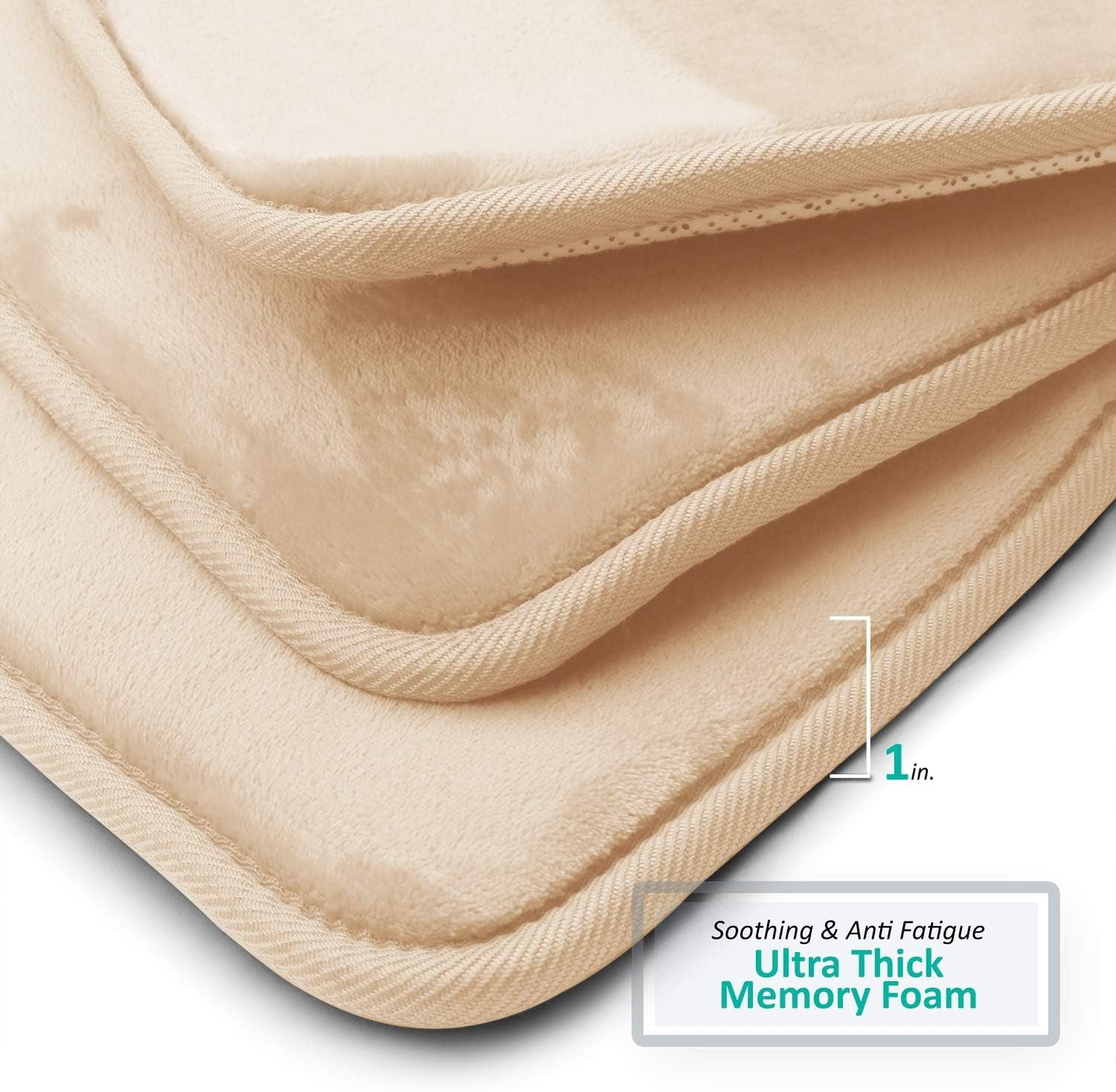 3-Piece Non-Slip Bathroom Rug Set – Ultra-Absorbent Coral Fleece Mats for Toilet, Vanity & Wet Floors, Machine-Washable Anti-Skid Bath Mats&nbsp;