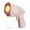 Pink, variant on Automatic Handheld Bubble Blaster with Light Effects for Party Entertainment, Outdoor Festive Events, Summer Fun Activities and Backyard Play with Leak Proof Design for Continuous Bubbles