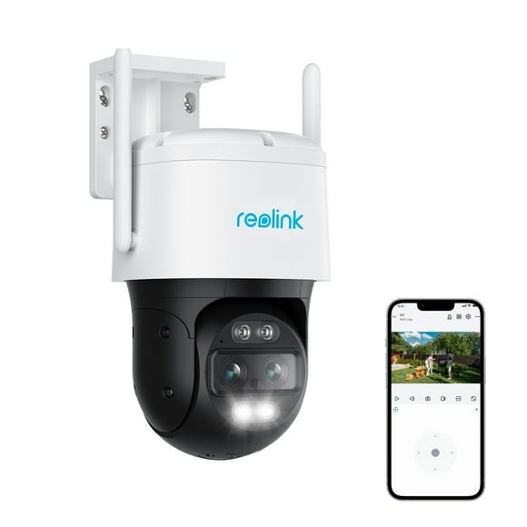 Reolink Trackmix Series W760 8MP Dual Lens Outdoor WIFI Security Camera, 6X Hybrid Zoom, Auto Tracking