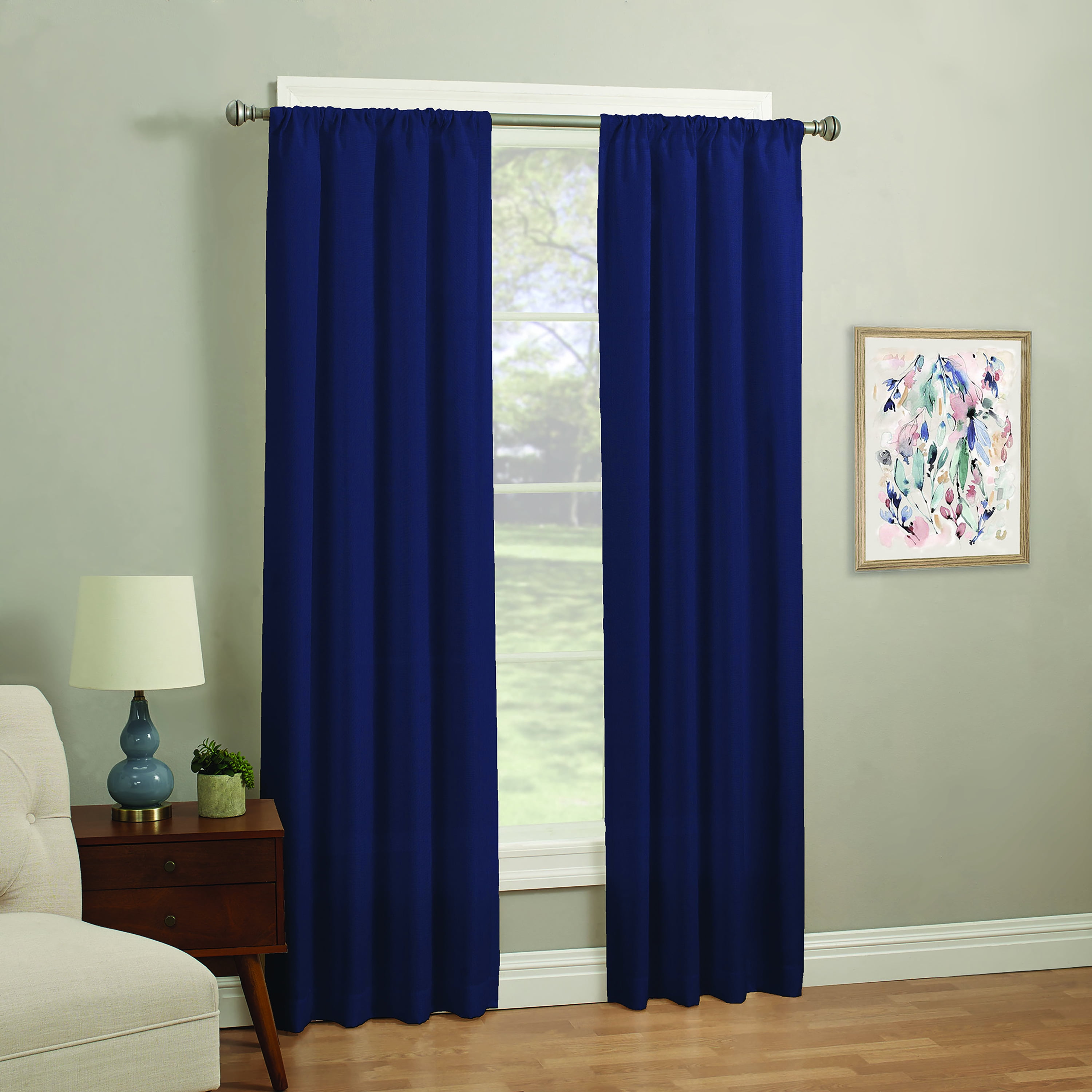 Mainstays Fashion Solid Window Curtain