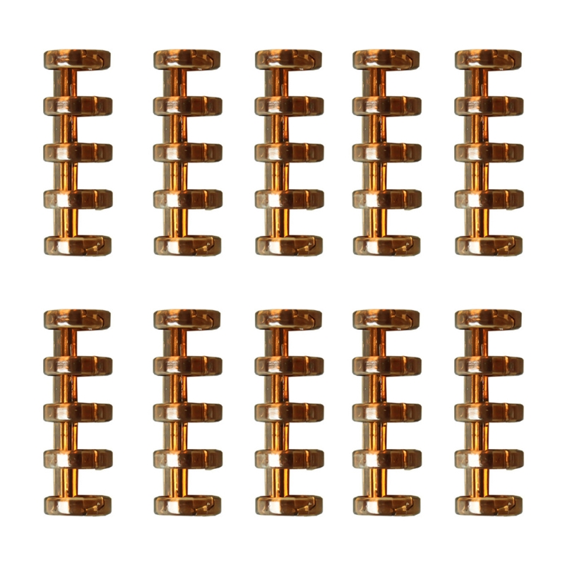 Plastic 5ring Binding Clip 0.63" Set of 10 5ring Binding Coils