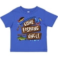 thumbnail image 3 of Inktastic Gone Fishing with My Uncle Boys or Girls Toddler T-Shirt, 3 of 5