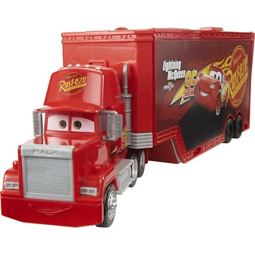 Disney Pixar Cars Transforming Mack Playset, 2-in-1 toy Truck & Tune-Up Station