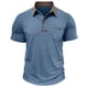 thumbnail image 2 of pstuiky camisetas para hombre, Camiseta deportiva y de fitness para hombre, de color liso, cálida y ajustada, con cuello semialto y manga larga. ropa de hombre s, 2 of 6