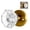 Brass, variant on Balin Designs Brass Crystal Door Knob,Octagonal Glass Door Knobs Interior Non-Locking Set, Antique Decorative Vintage Style for Hallway, Closet, Passage Doors, 1 Pack