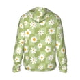 thumbnail image 3 of Haiem Daisies Flowers UPF 50+ Fishing Shirts for Men Long Sleeve UV Sun Protection Hoodie Non-Mask Outdoor Hiking Shirts, 3 of 9
