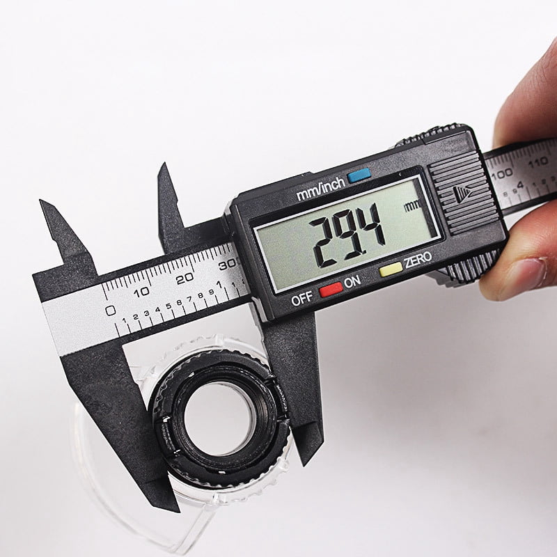 150mm 6 Inch LCD Digital Ruler Electronic Carbon Fiber Vernier Caliper Gauge Micrometer Measuring Tool Calibre Digital Suwmiarka
