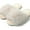 white, variant on Faux Fur Slippers Memory Foam Slippers Ladies Fluffy Winter House Shoes Indoor Fuzzy Fluffy Slipper