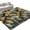 Dark Green Forest Green Gray Green, variant on Area Rugs 4'x6'. Palm Tree Carpet Runner Indoor Outdoor Rugs Home Decor Aesthetic, Retro Summer Botanical Tropical Plant Leaves Non Slip Mats Washable Accent Rug for Living Room Bedroom