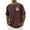 Brown, variant on CaiJunJia George Men's Cotton T-Shirt,Cool Moisture-wicking Performance Tee,Performance Athletic T-Shirt