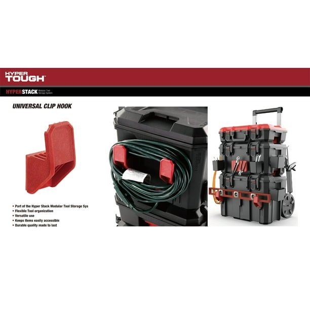 Hyper Tough Hyper Stack Universal Clip Hook – Modular Garage