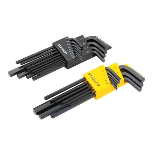 STANLEY 85-753 22pc Hex Key Set - Walmart Business Supplies
