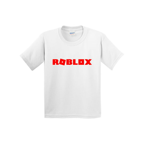 New Way New Way 922 Youth T Shirt Roblox Logo Game Filled Xl - white roblox logo shirt