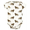 thumbnail image 4 of Touched by Nature Organic Cotton Bodysuits, Classic Safari Animals, 9-12 Months, 4 of 7