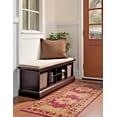 thumbnail image 5 of Unique Loom Medici Collection Area Rug - Oasis (2' 7" x 10' Runner Pink/Burgundy), 5 of 5