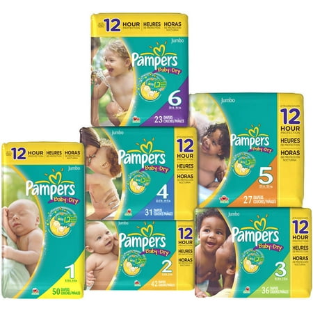 UPC 037000262572 product image for Pampers Baby Dry Diapers (Choose Your Size) | upcitemdb.com