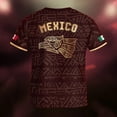 thumbnail image 6 of 2026 New Mexico Soccer Jersey Kids, Mexican Jersey Soccer T-Shirt, Mexico National Team Pattern Crew Neck Short Sleeve Athletic Casual Football Top for Kids, 6 of 9
