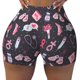 thumbnail image 2 of Fotbe Breast Cancer Awareness1 Shorts Sin Costuras – Shorts Deportivos de Cintura Alta para Mujer, Elásticos para Gimnasio, Yoga, Running o Ciclismo-Large, 2 of 8