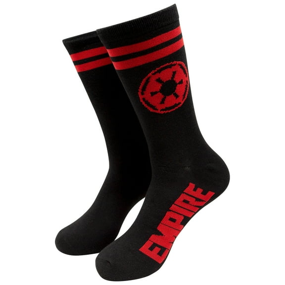 Star Wars Empire Red Symbol Crew Socks