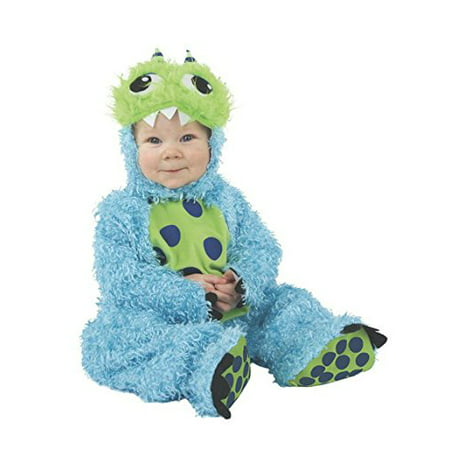Fluffy Toddler Kids Blue Monster Halloween Costume, Size 18mo-2T
