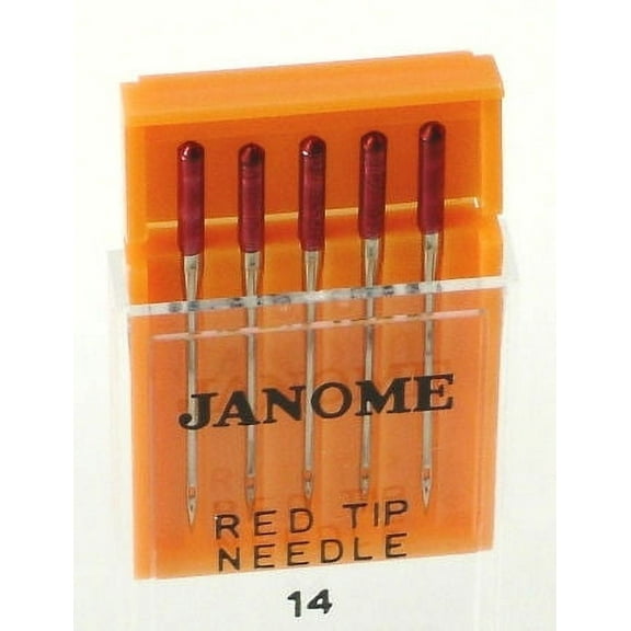 Red Tip Needle 15x1 (5pk), Janome #990314000