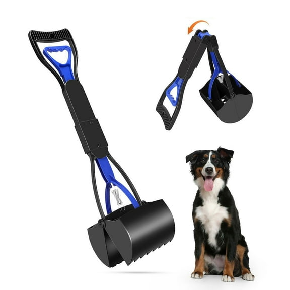 Pooper Scooper, Folding Dog Poop Scooper, Easy to Use for Grass, Dirt, Gravel Pick Up Shovel