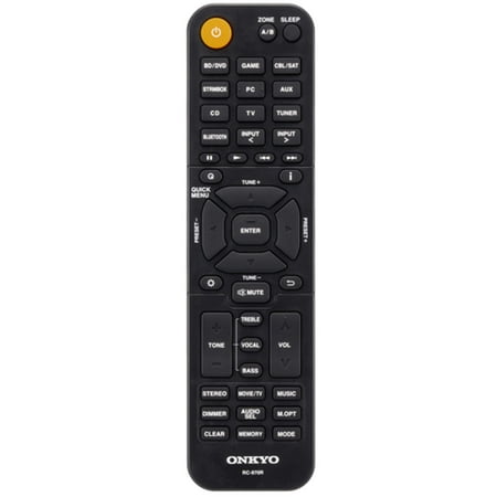 Onkyo - TX-SR494 7.2-Channel A/V Receiver - Black
