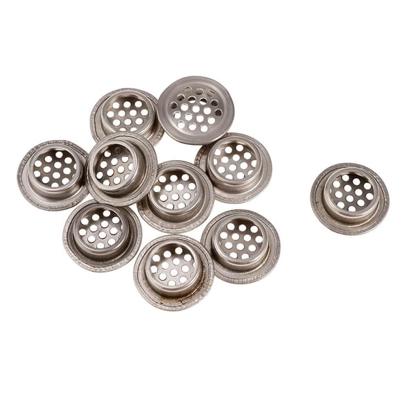 Agujero de malla de ventilación perfecl de Acero Inoxidable 10Pcs 19mm