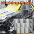 thumbnail image 4 of Car Home Clear Paint Plastic Protective Masking Film Cover Roll Sheet C9Z3, 4 of 9