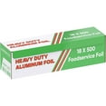 thumbnail image 2 of Heavy Duty Aluminum Foil Wrap - Commercial Grade 500ft Foil Wrap for Food Service Industry - Strong Silver foil, 18 inches by 500 Feet (4 Pack), 2 of 5