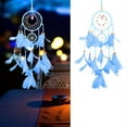 thumbnail image 2 of Vikakiooze Colorful Moon Stars Home Decoration D Ream Catcher Pendant Room Decoration, 2 of 2