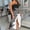 White, variant on mtvxesu Girls Dresses, Women's Summer Print Strapless Long Dress Beach Split Dress Party Club Dress Mini Dresses