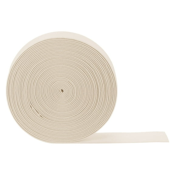 Uxcell 11 Yards Sewing Elastic Bands 1-1/2" Width Flat Knit Stretch Elastic Cord for DIY Crafts, Khaki