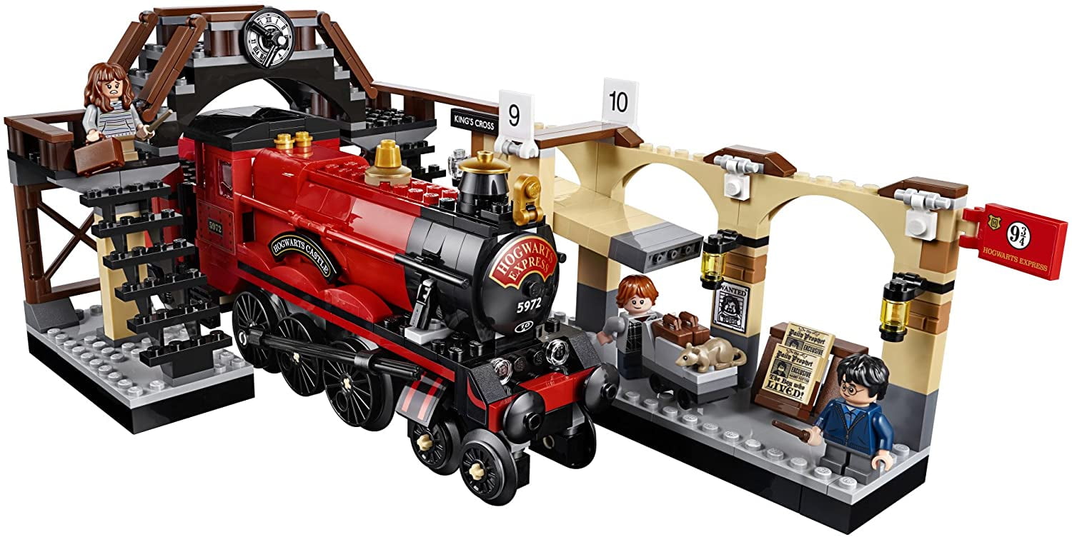 LEGO Harry Potter Hogwarts Express 75955 Toy Train Building Set includes Model Train and Potter Hermione Granger and Ron (801 Pieces) - Walmart.com