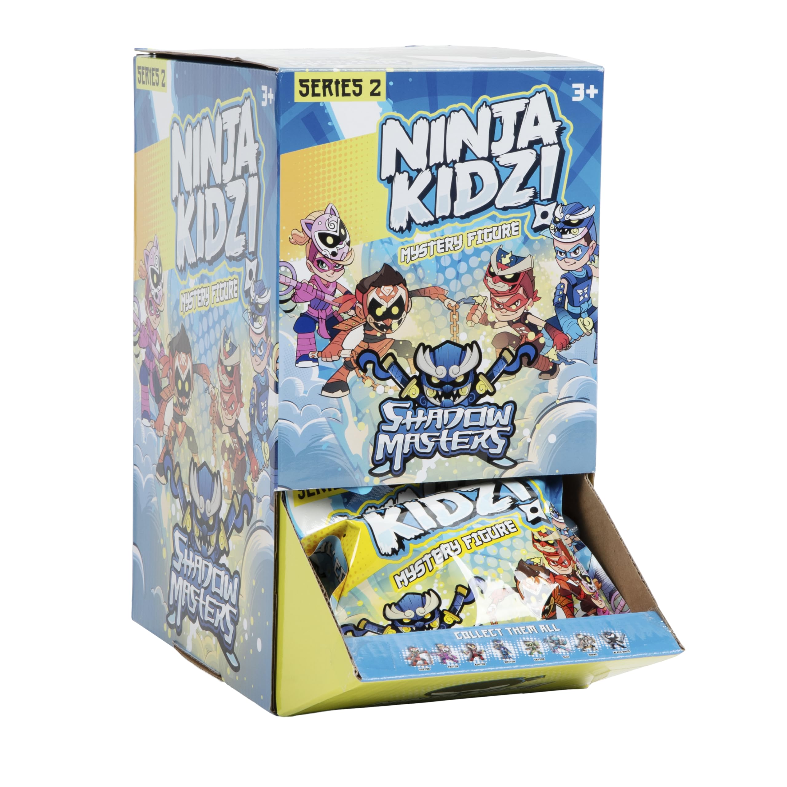 Ninja Kidz Mystery Figures - Series 2, Collectible Mini Figures