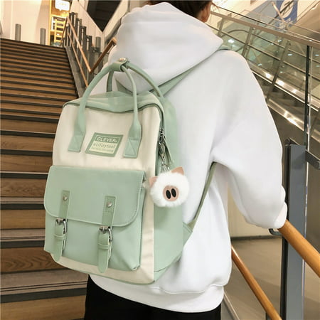 NUNAEDRNU Cute Aesthetics Casual Backpack Girl Teen Laptop University ...