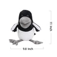 thumbnail image 2 of Maggie Crow Plush Soft Stuffed Crow Bird Doll Educational Plushie for Kids Bedtime，Multicolored, 2 of 7