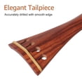 thumbnail image 3 of Muslady Ensemble d'Accessoires pour Violon 4/4, Bois Massif Rouge avec Queue, Repose-Joues, Goupille de Bout, Chevilles de Réglage, 3 of 8