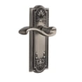 thumbnail image 2 of Grandeur 813341 Parthenon Solid Brass Rose Right Handed Passage Door Lever Set - Brass, 2 of 7