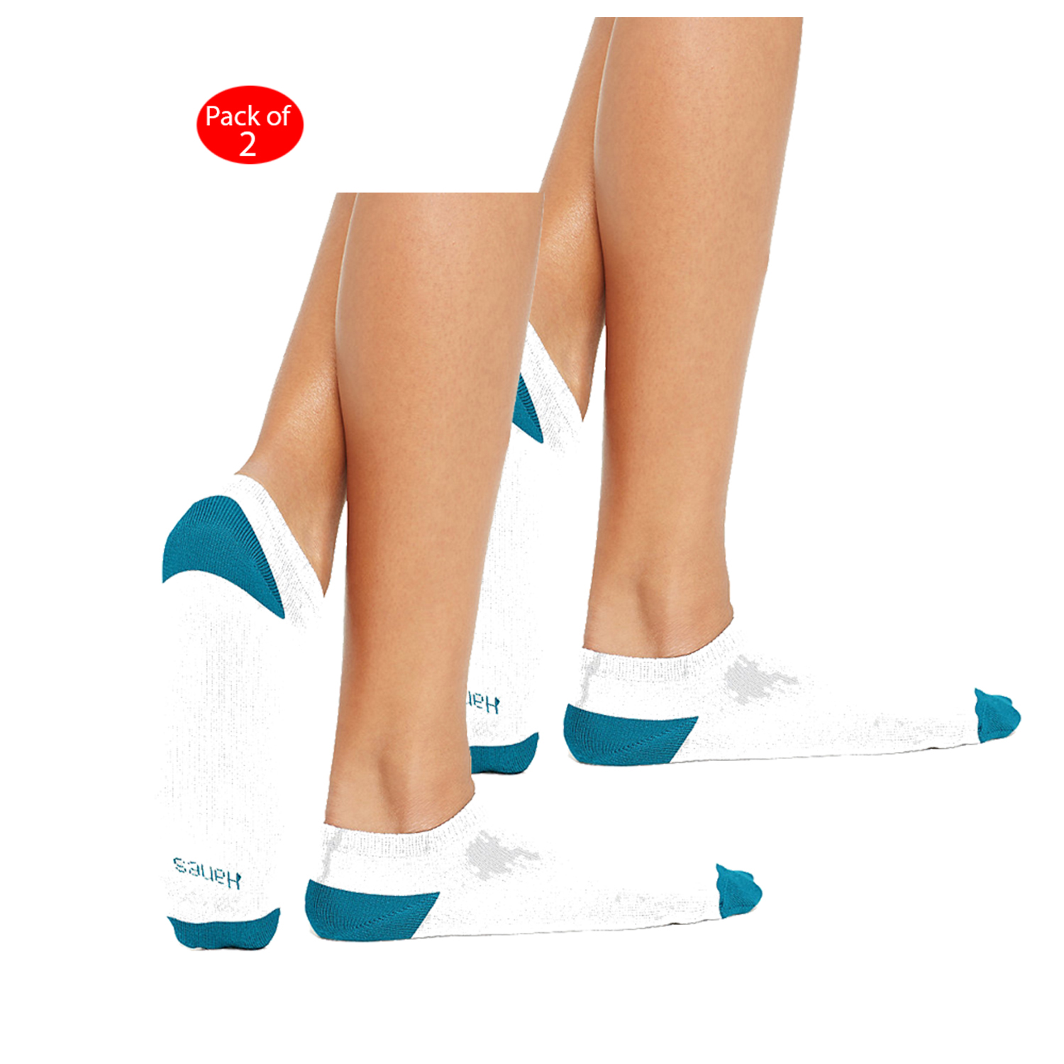 Hanes Hanes Women's Comfort Soft; Low Cut Socks 3Pack, Color White