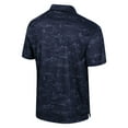 thumbnail image 3 of Men's Colosseum Navy Ole Miss Rebels Daly Print Polo, 3 of 3