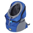 thumbnail image 2 of Pet Carrying Bag, Durable Spacious Pet Knapsack  For Carrying Dogs For Dog Travel S Blue, 2 of 8