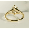 thumbnail image 2 of vylahjewellery Unique 1 CT Marquise Cut Moissanite Diamond Ring 14K Rose Gold Wedding Ring Best Proposal Ring, 2 of 4