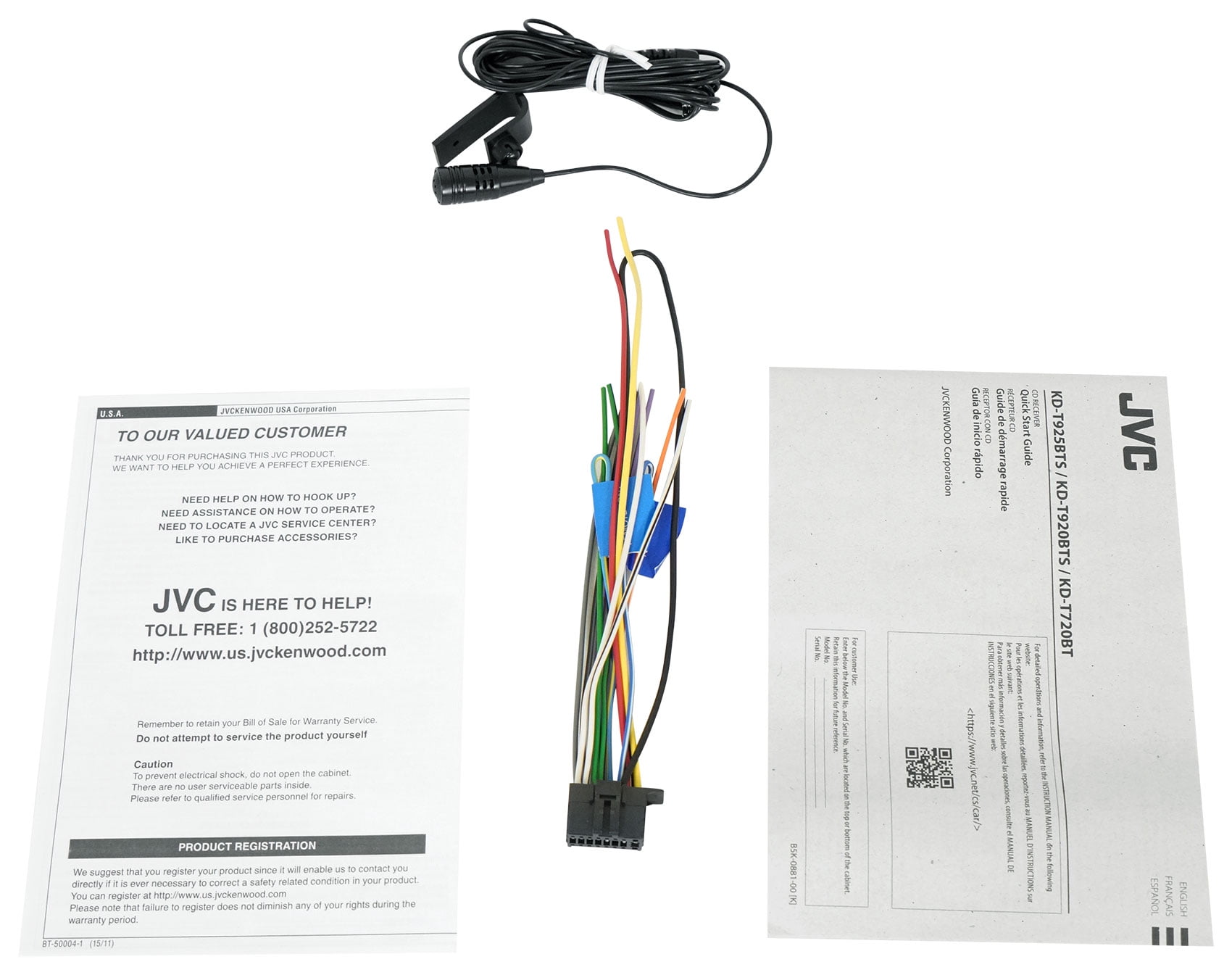 JVC KD-DB922BT 1-DIN Autoradio mit DAB+ / Bluetooth /  Alexa