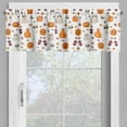 thumbnail image 2 of Ambesonne Ghost Window Valance, Halloween Party Cartoon Style, 54" X 18", Multicolor, 2 of 5