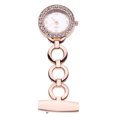 thumbnail image 4 of UPOUART 1Set Nurses Pocket Watch Rose Iron Timekeeping Chic Rolling for Nurses and Friends, 4 of 8