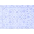 thumbnail image 1 of Ahgly Company Indoor Rectangle Oriental Blue Traditional Area Rugs, 2' x 3', 1 of 4